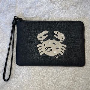 Coach Cancer Zodiac Wristlet